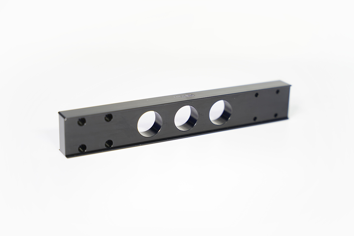 CNC Milling Aluminum 6061 Machined Black oxide Service