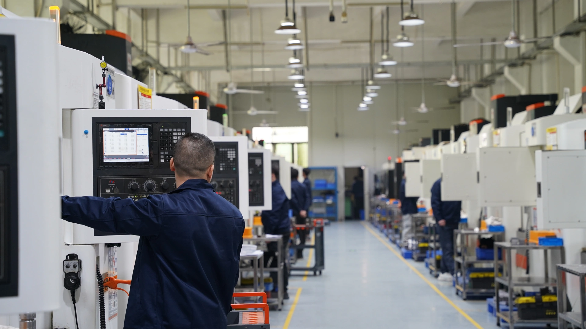 Our CNC machines and team