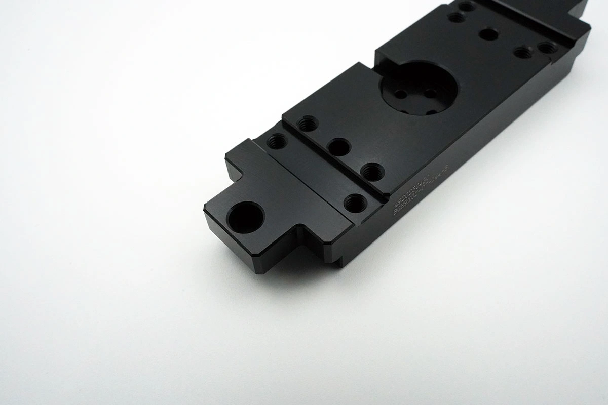 CNC Milled Black Anodized Aluminum 6061 Components